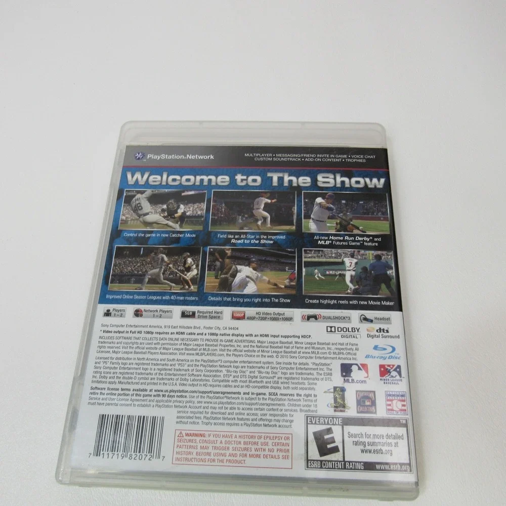MLB 10: The Show (Sony PlayStation 3, 2010)‎